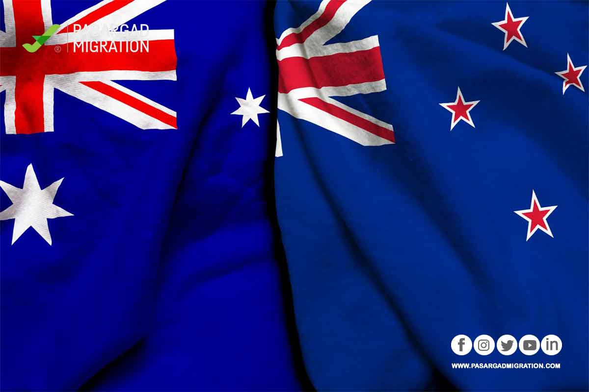 تفاوت پرچم نیوزلند یا استرالیا